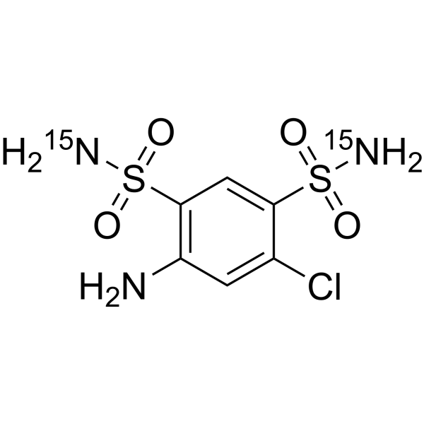 Chloraminophenamide-15N2 446877-58-3